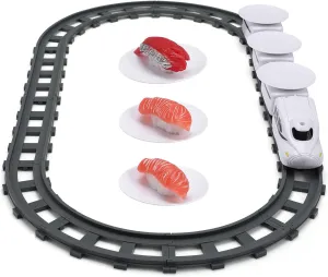 1 Set of Toys Electric Railway Train Playthings for Home (White)