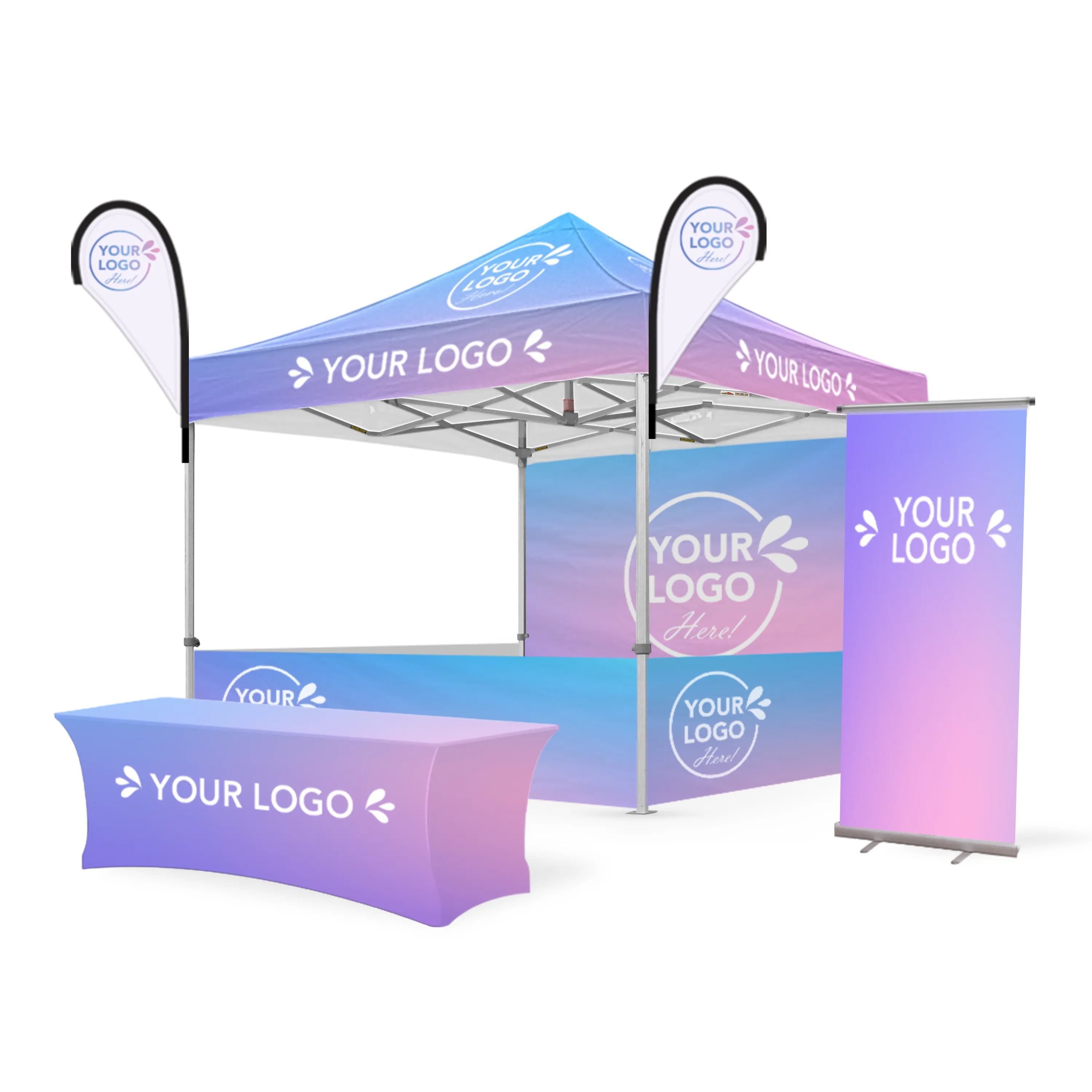 10’ x 10’ Custom Canopy | Custom Elite Package