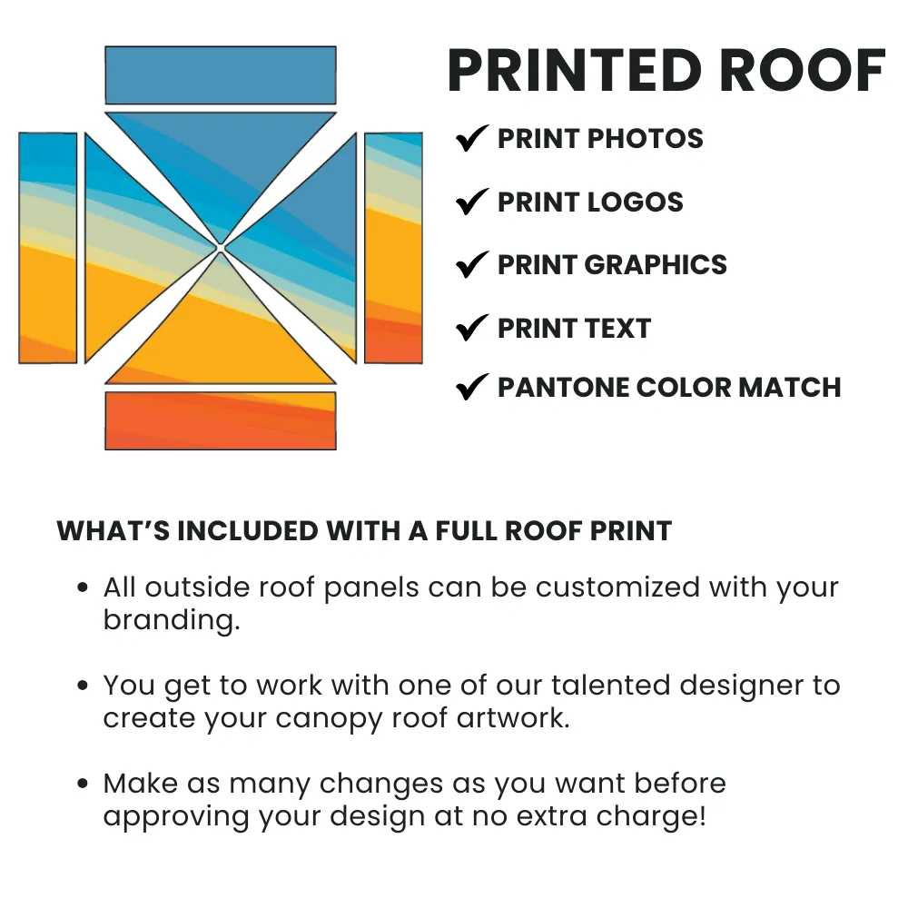 10’ x 10’ Custom Canopy | Custom Elite Package