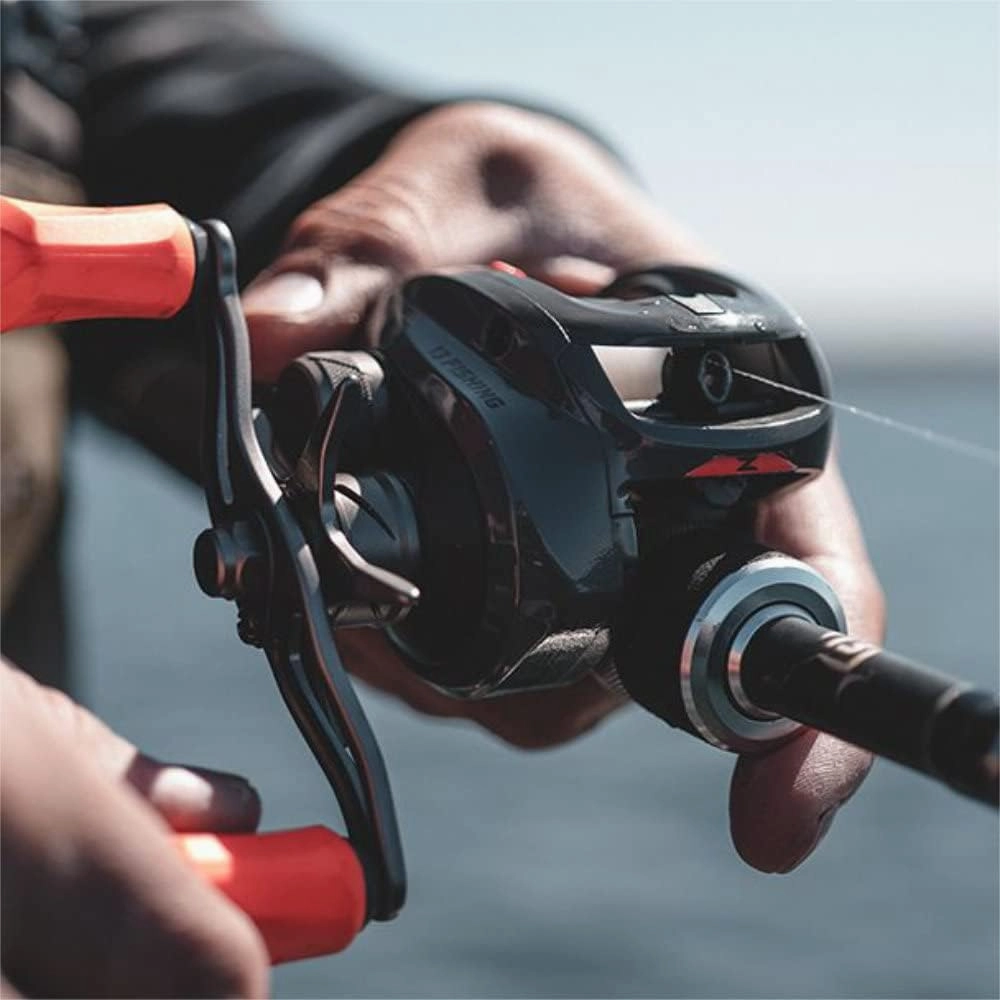 13 FISHING - Concept Z SLIDE - Baitcast Reels - Includes Skull Cap Low-Profile Baitcast Reel Cover