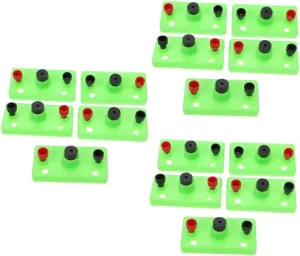 15pcs Physics Experiment Box Junior High School Electromagnetic Experiment Kit Teaching Equipment for Hands Learning Physics Design for -Term Use