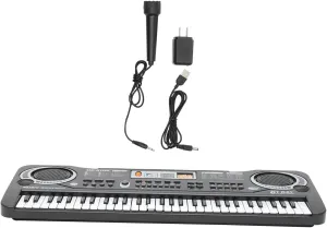 1Set Electronic Piano Keys Musical Learning for Early Education Adorable Design Enhances Hearing Ability Hand Eye Coordination present
