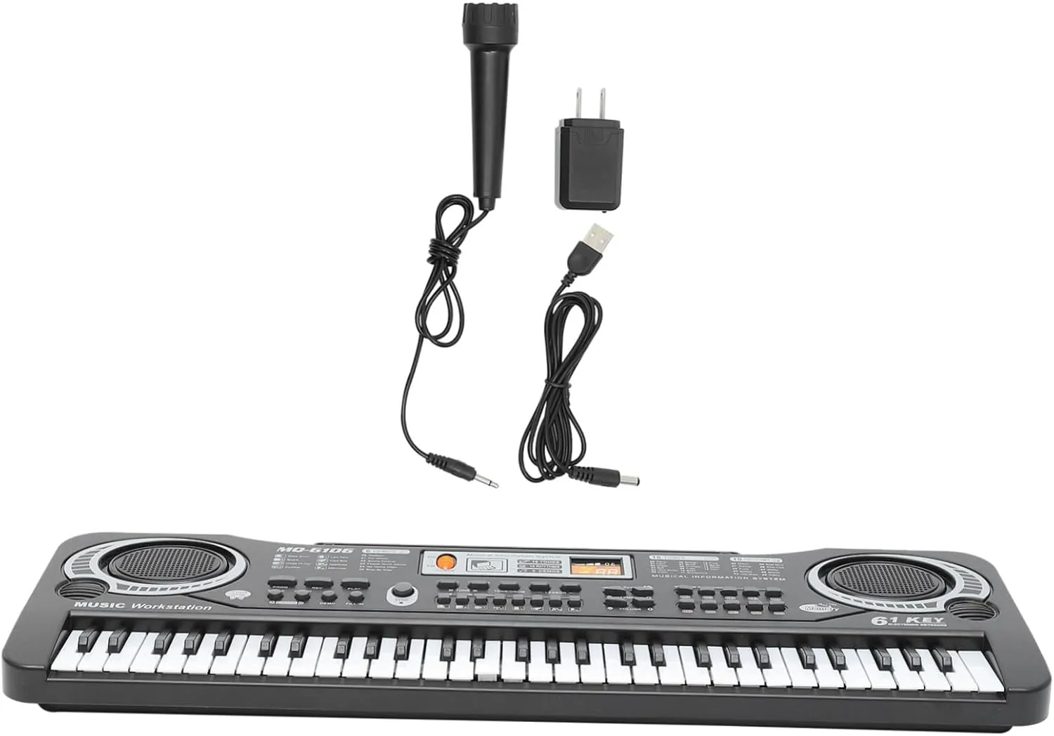 1Set Electronic Piano Keys Musical Learning for Early Education Adorable Design Enhances Hearing Ability Hand Eye Coordination present