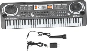 1Set Key Multi Functional Electronic Piano Keyboard for Early Educational Music Plaything Material for Developing Creativity and Coordination Skills