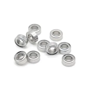 2Pcs 3x6x2.5mm SMR63ZZ ABEC-9 Stainless Steel Bearings for Reel Handles Bearing Fishing Reel Bearing(SMR117 7X11X2.5 Open)