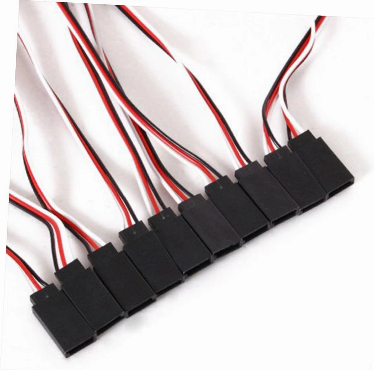 3pcs Pin Male to Female Extension Cable Jumper Wires for Models Planes and Helicopters for Receiver Connections
