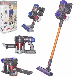 4-in-1 Kids Vacuum That Really Work, Toddler Pretend Play Cleaning Toy Vacuum Set W/Light & Sound, Interactive Toy Cleaner Birthday Idea for 3  4 5 6 7 8 -12 Year
