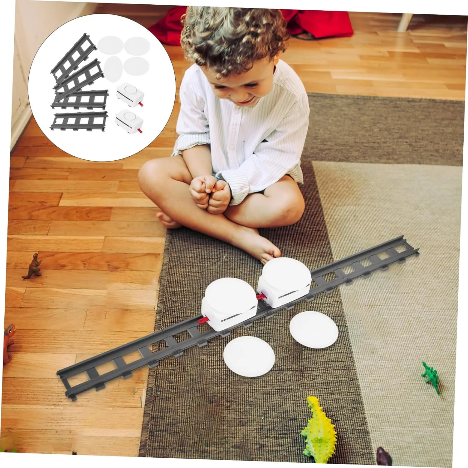 5sets Rotating Boys and Girls Creative Electric Belt Toy Track Realistic Japanese Design Multi-Functional Sushi Rolling Kit for Imaginative Play and Family Fun