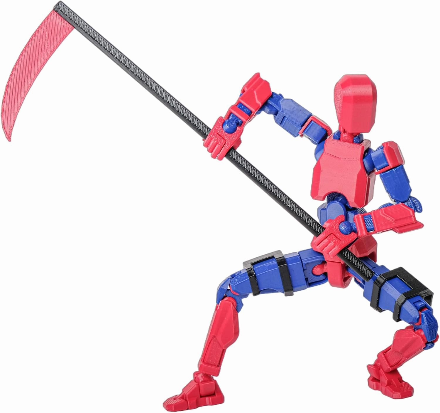 (Assembly Completed Dummy 20 Action Figure, 8.1 inches, Strong Magnetic Accessories, 8 Types of Weapons 3D Printed Robot Multi-Jointed Movable, Spider Ninja Series (Spider)