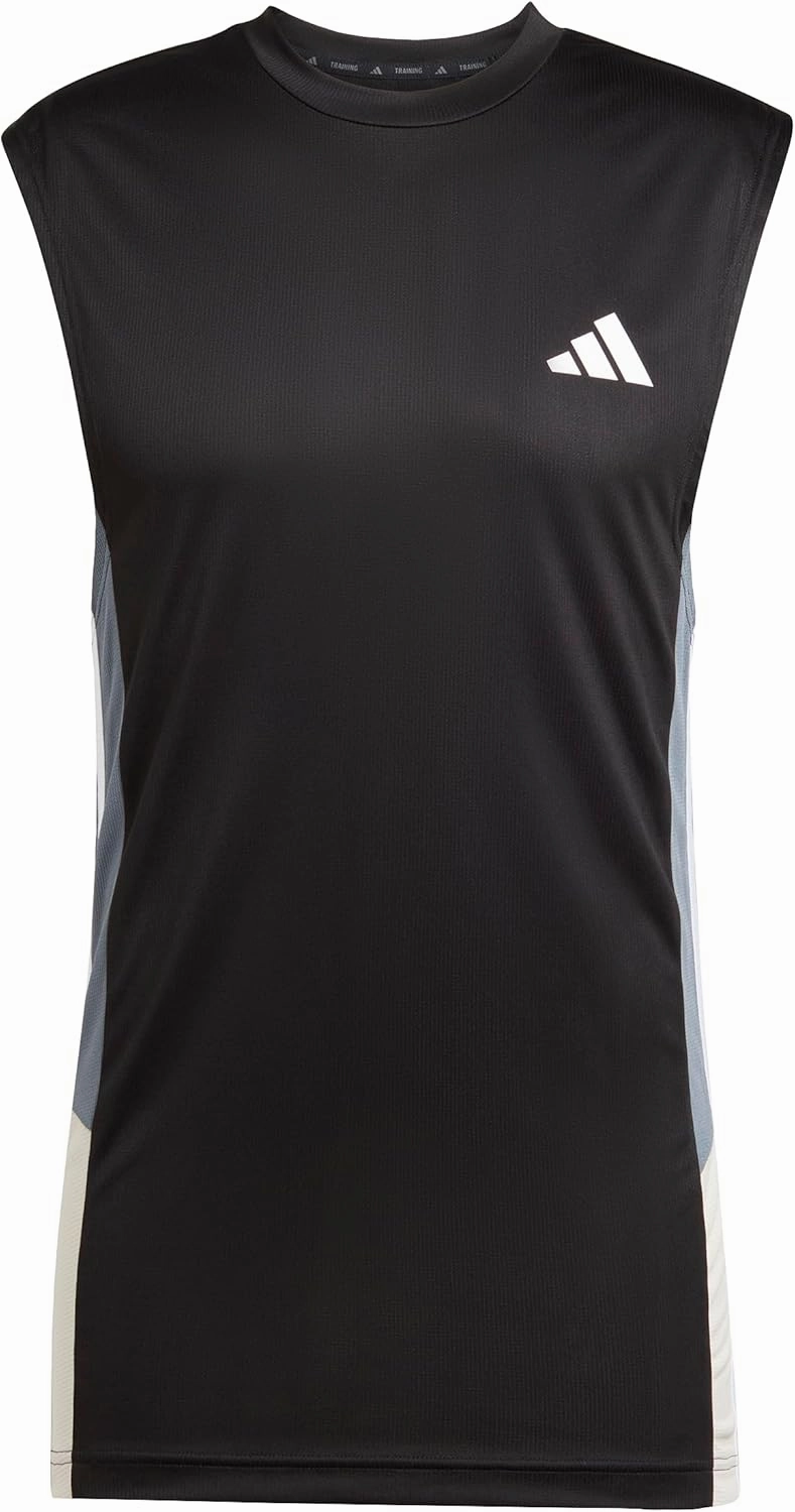 adidas Men's Train Essentials Seasonal Colorblock Tank Top