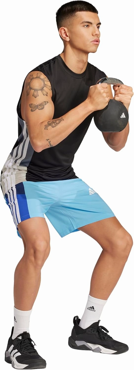 adidas Men's Train Essentials Seasonal Colorblock Tank Top