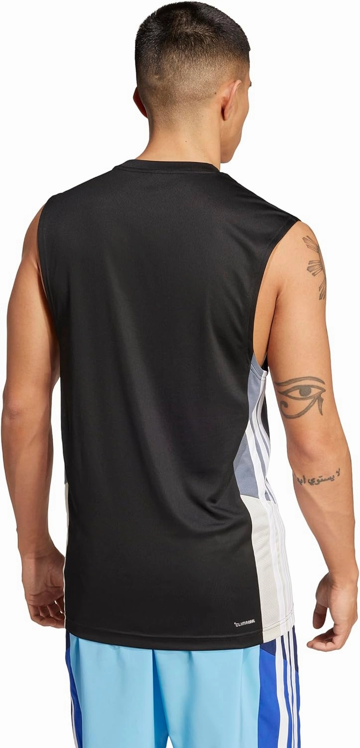 adidas Men's Train Essentials Seasonal Colorblock Tank Top