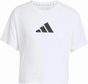 adidas Women's Train Essentials Big Performance Logo T-Shirt