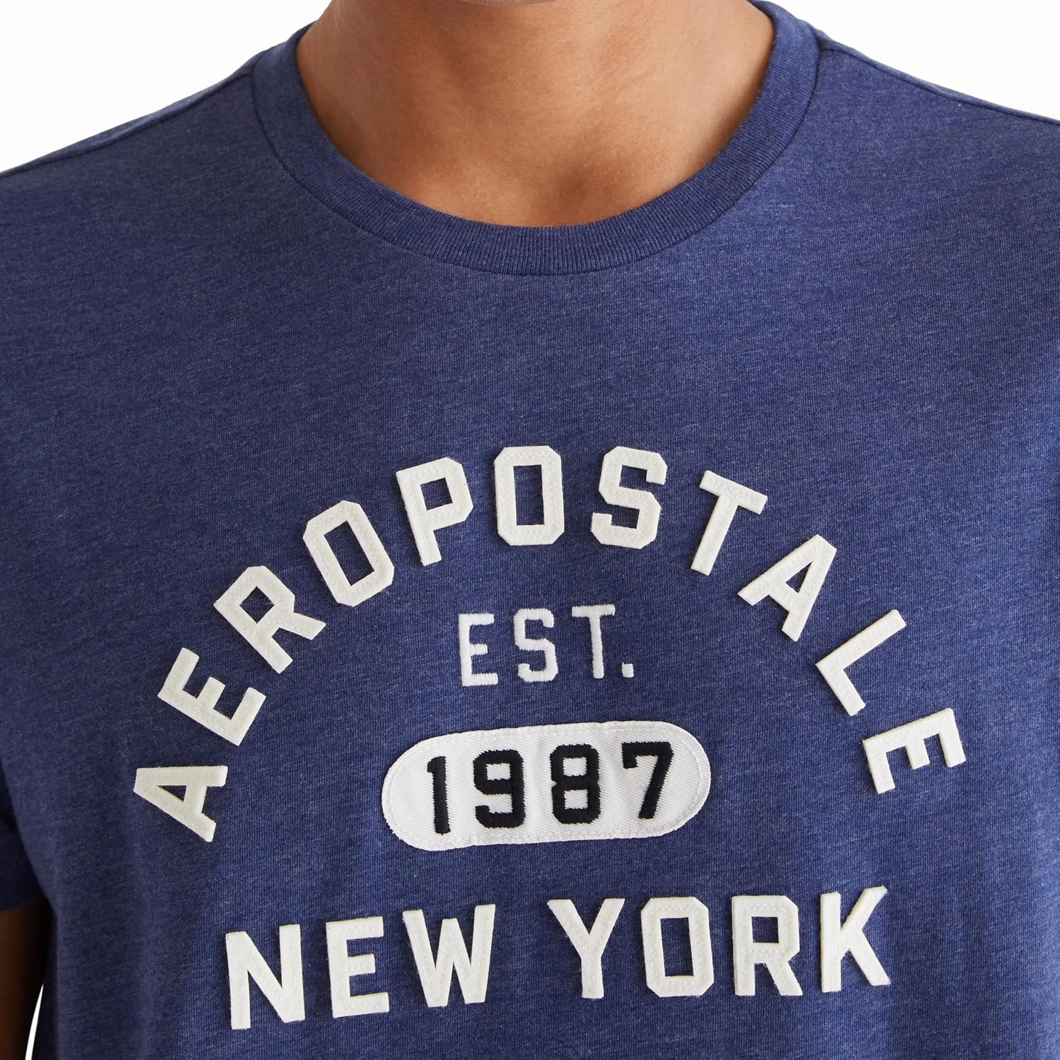 AEROPOSTALE Men's Arch Logo Short Sleeve Tee