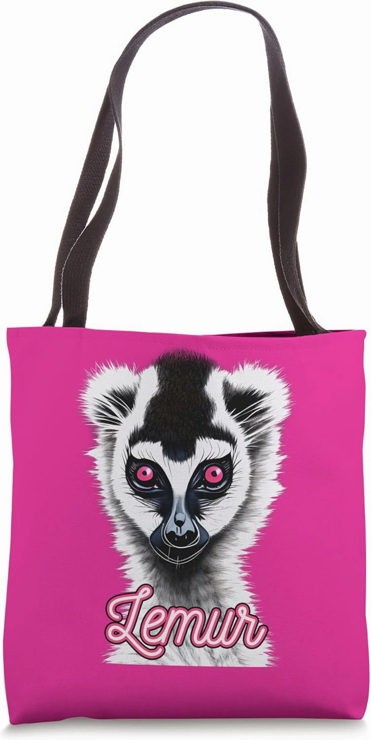 Aesthetic Lemur Tote Bag