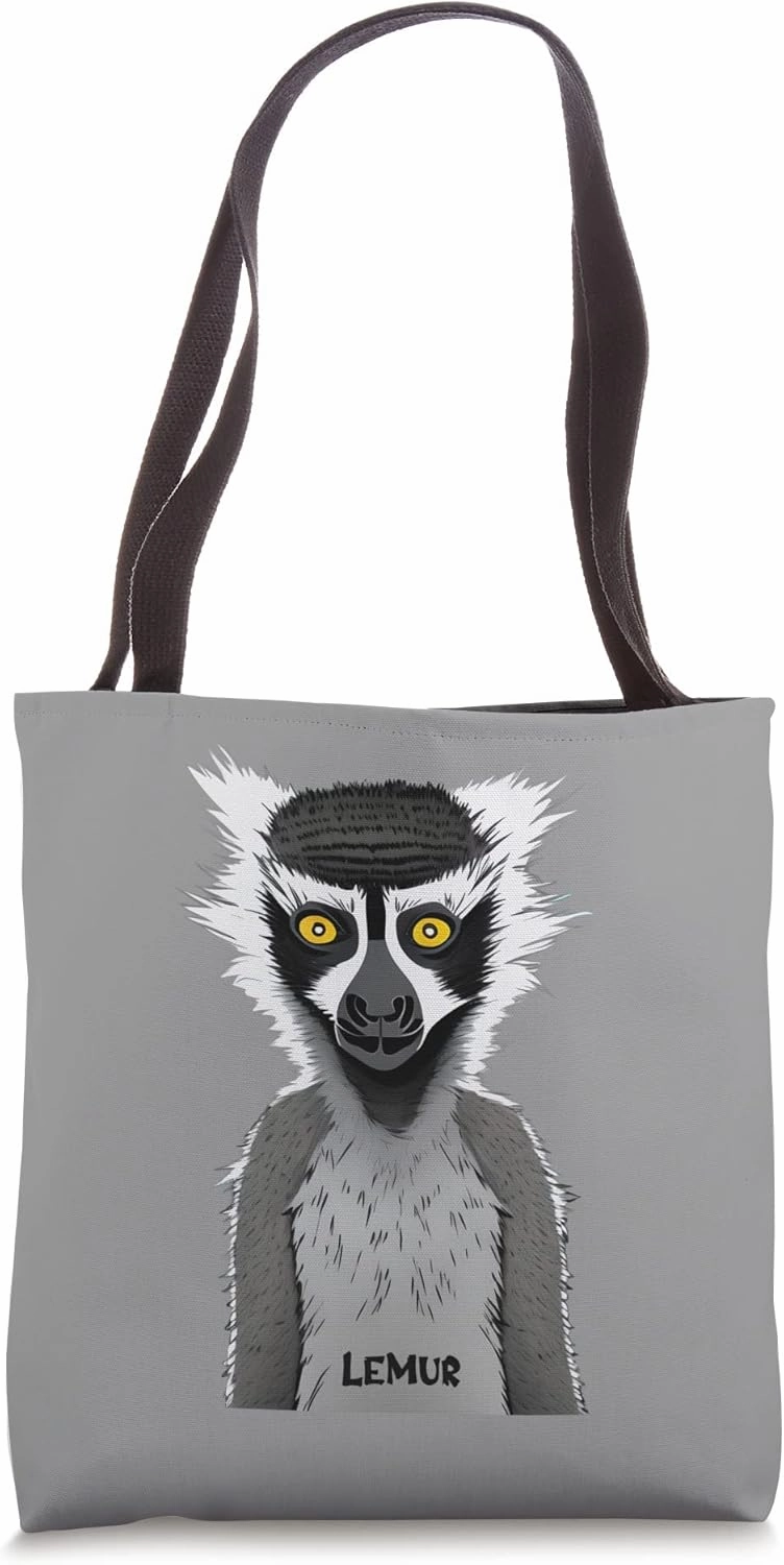 Aesthetic Lemur Tote Bag