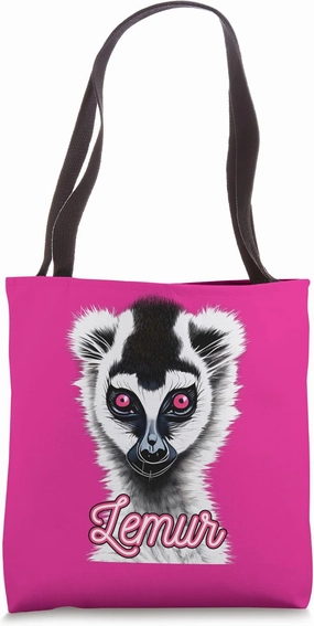 Aesthetic Lemur Tote Bag
