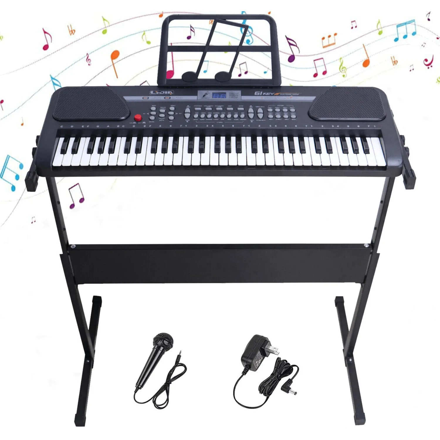 All Star Beginner Kids Play Learning Piano With Stand
