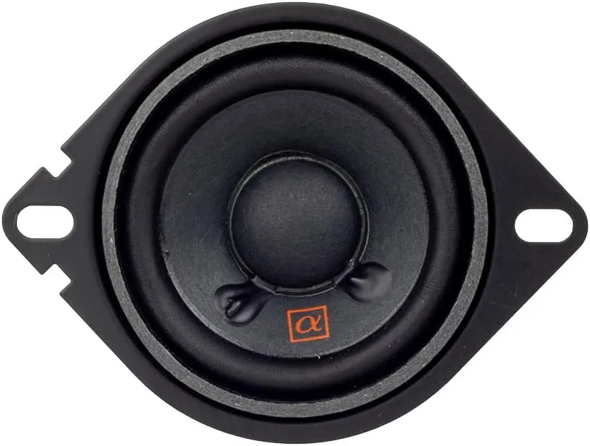 Alphasonik 1 Pair of NS275 Neuron Series 2.75" (180 Watts Max for The Pair) 90 Watts Max Per Speaker Full-Range Car Audio Speaker with Paper Cone