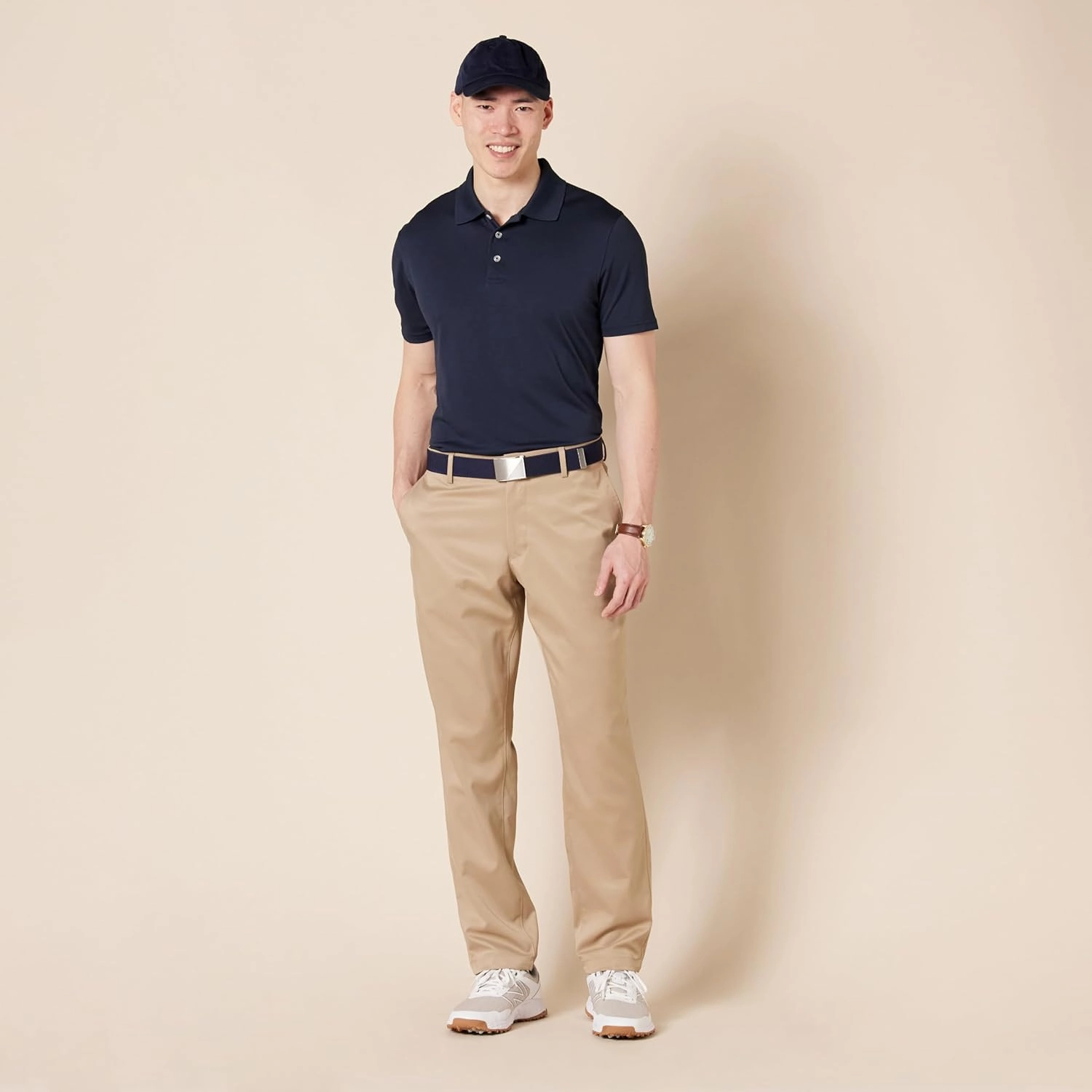 Amazon Essentials Men's Athletic-fit Stretch Golf Pants (Available in Big & Tall)