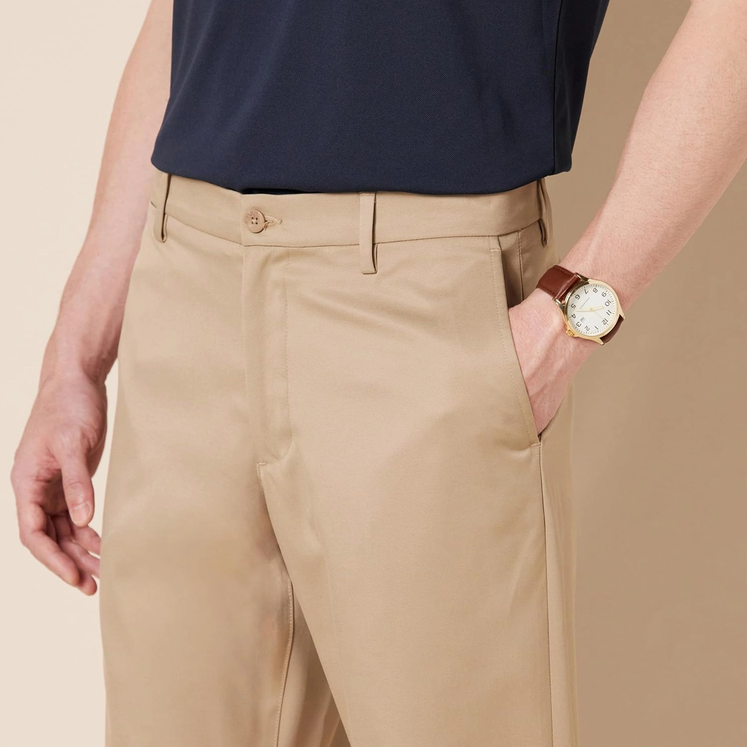 Amazon Essentials Men's Athletic-fit Stretch Golf Pants (Available in Big & Tall)