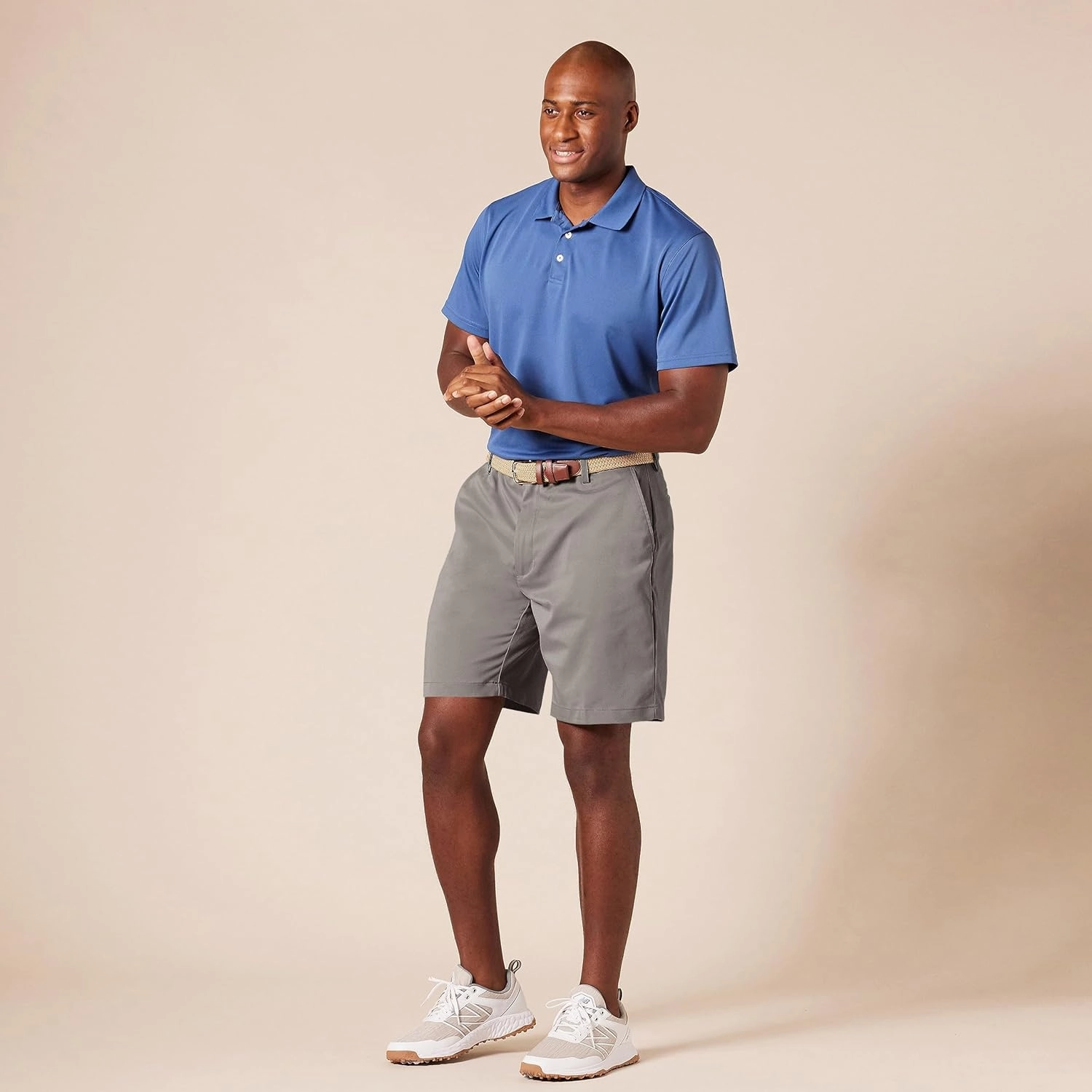 Amazon Essentials Men's Classic-Fit Stretch Golf Short (Available in Big & Tall)