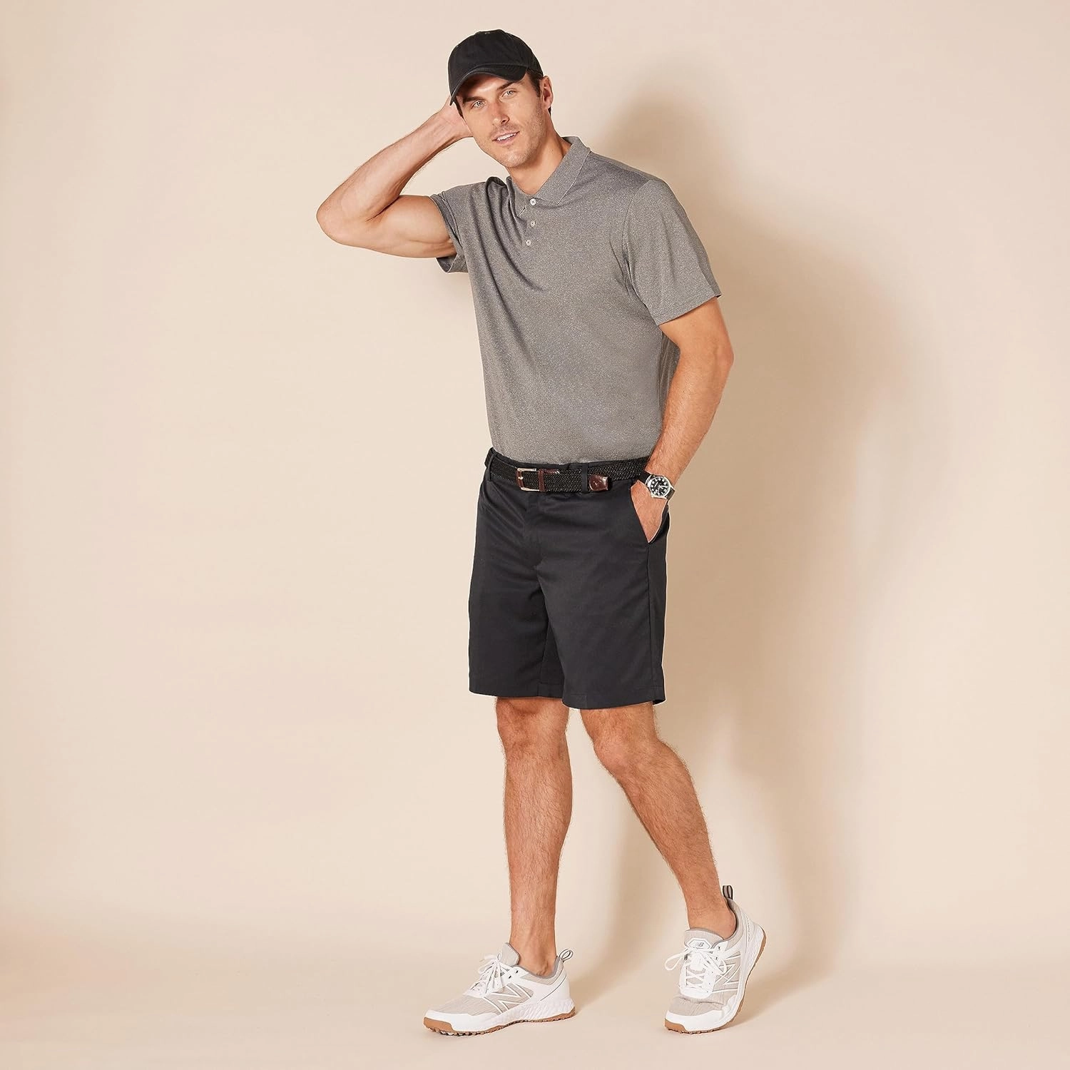 Amazon Essentials Men's Slim-Fit Stretch Golf Short