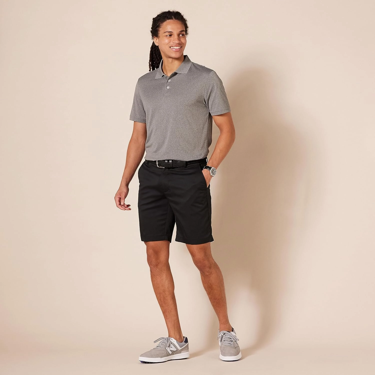 Amazon Essentials Men's Slim-Fit Stretch Golf Short