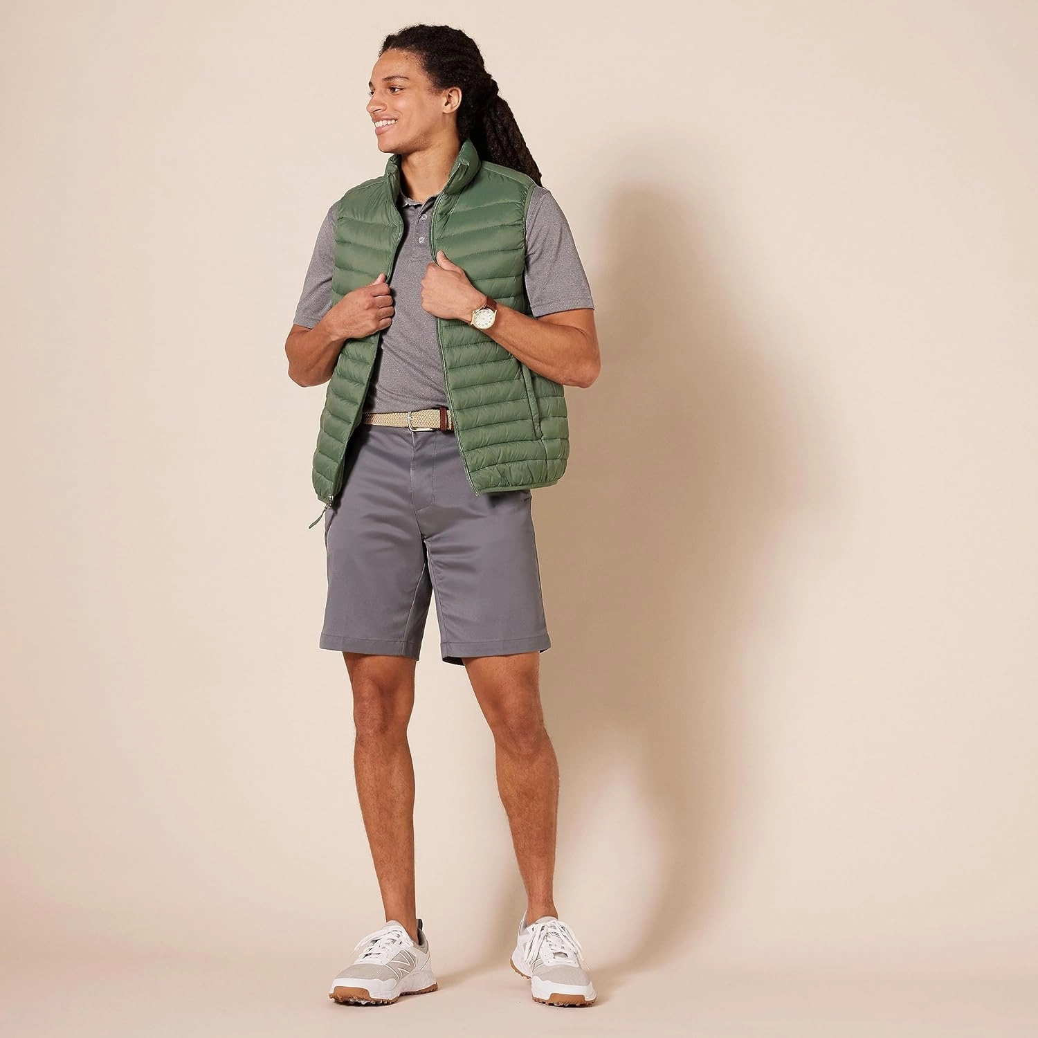 Amazon Essentials Men's Slim-Fit Stretch Golf Short