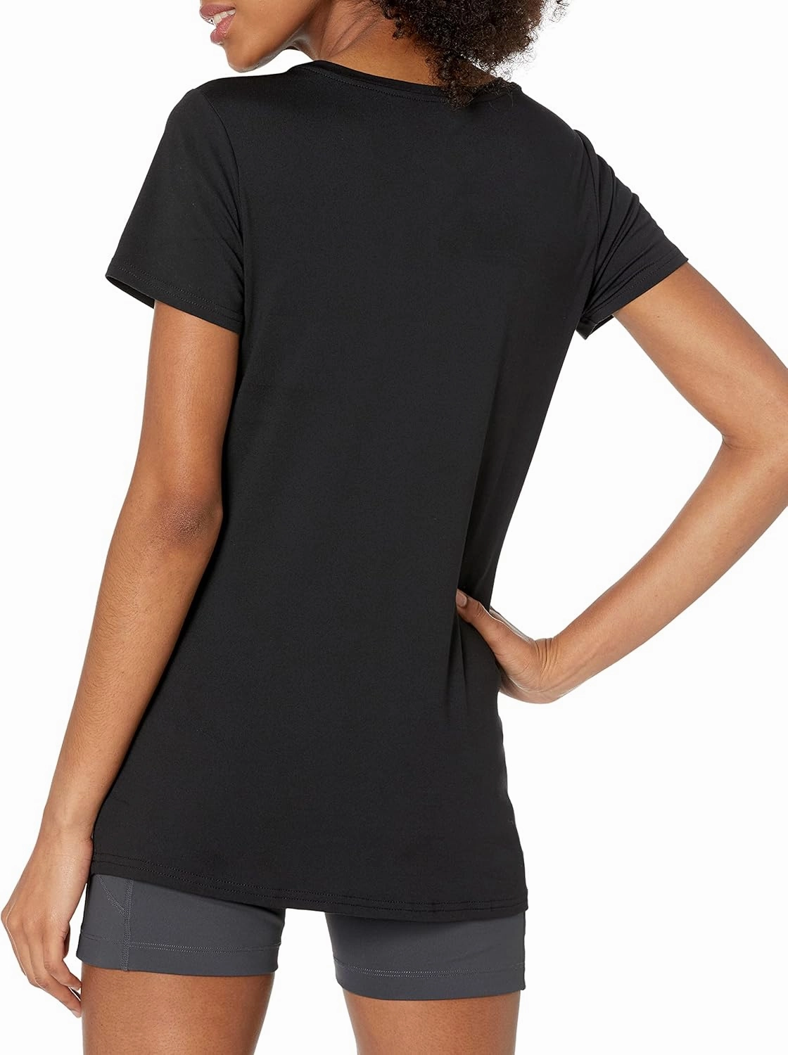 Amazon Essentials Women's Active Quick Dry Tech Stretch Short-Sleeve Crewneck T-Shirt (Available in Plus Size), Multipacks