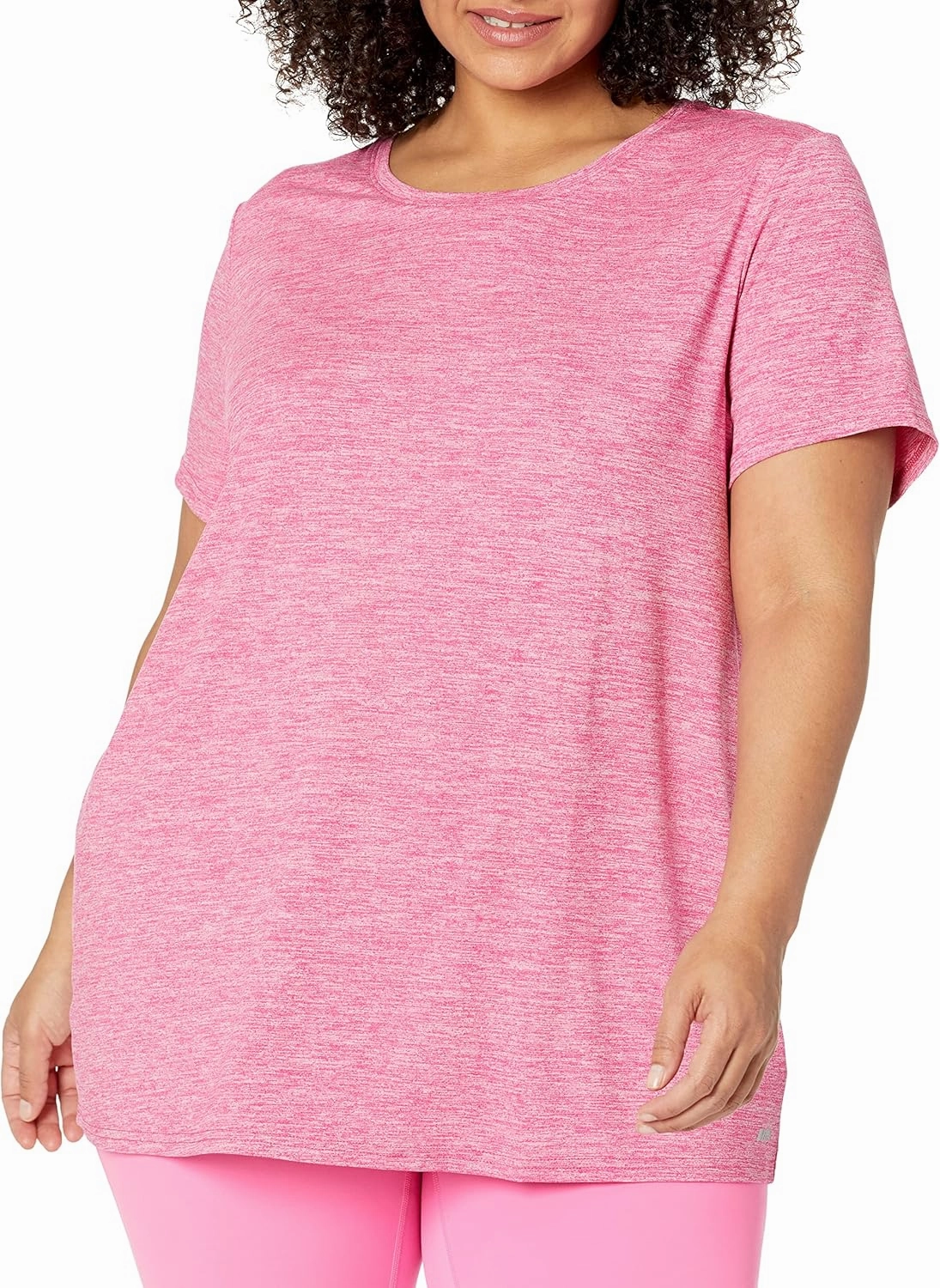 Amazon Essentials Women's Active Quick Dry Tech Stretch Short-Sleeve Crewneck T-Shirt (Available in Plus Size), Multipacks