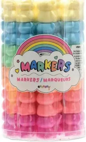 Arts and Crafts | Bear Stackable Markers | IScream