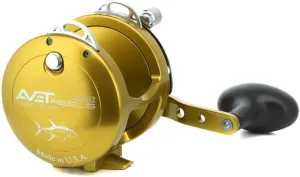 Avet 2-Speed H5.4:1,L2.4:1 Lever Drag Reel, Gold