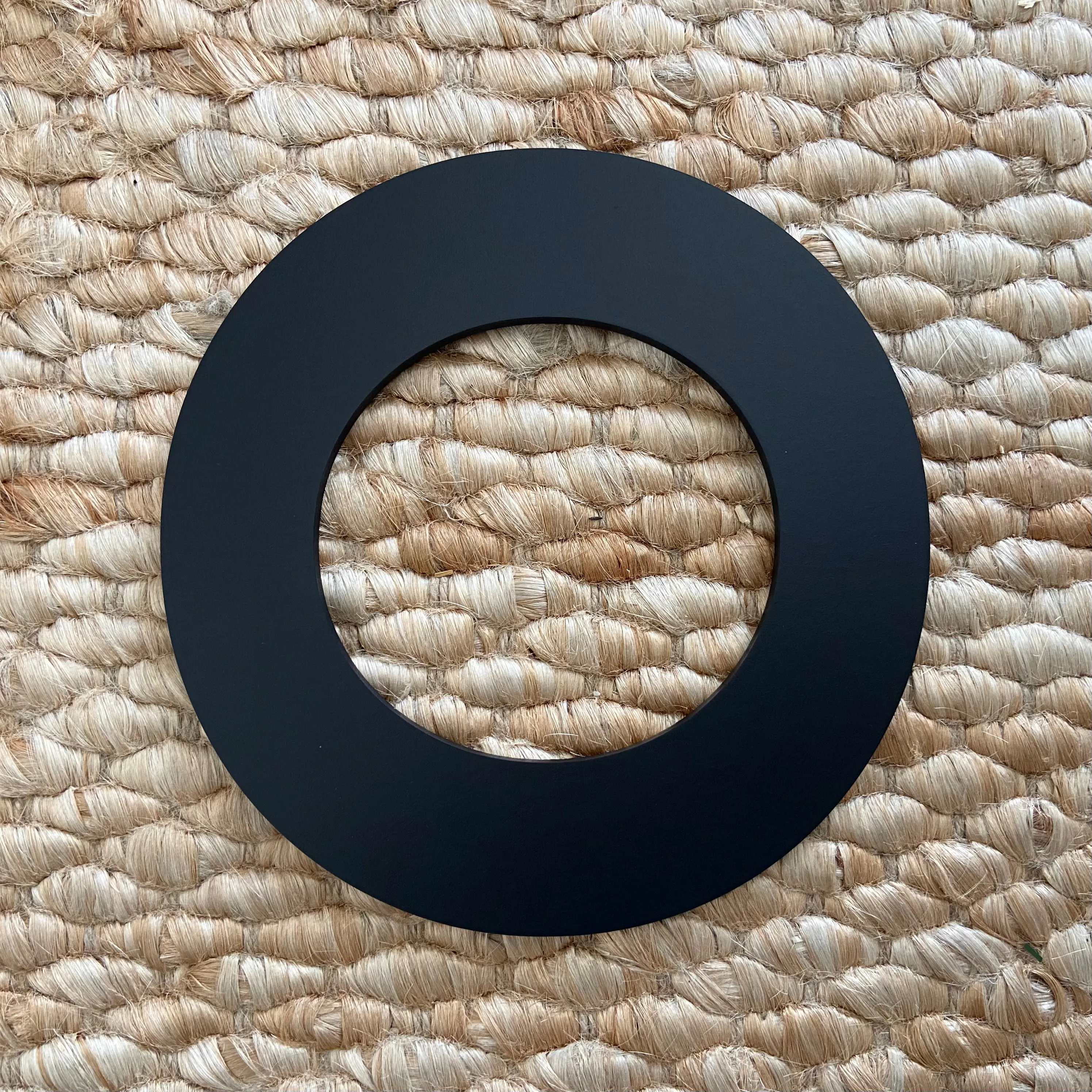 B - 36” Letter Painted Black Alphabet Letter