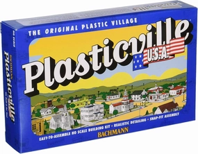 Bachmann Trains - PLASTICVILLE U.S.A. BUILDINGS – CLASSIC KITS - CAPE COD HOUSE - HO Scale