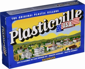 Bachmann Trains - PLASTICVILLE U.S.A. BUILDINGS – CLASSIC KITS - FREIGHT STATION - HO Scale