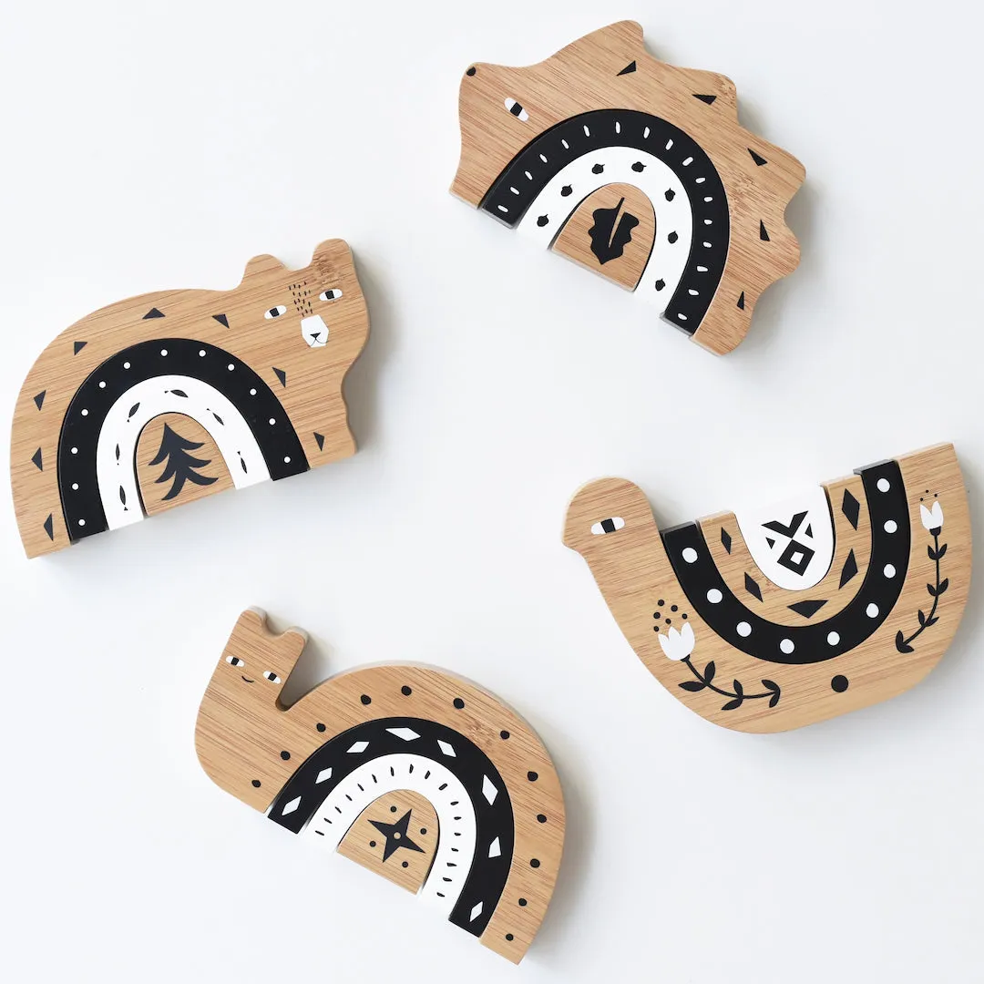 Bamboo Nesting Bear