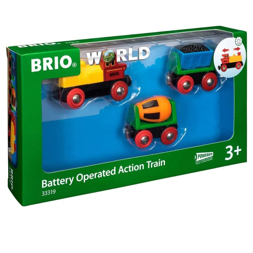 BATTERY OPERATED ACTION TRAIN