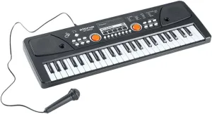 BESPORTBLE 1Set Keys Electric Piano Multifunctional Musical Learning with Microphone Keyboard for Boys for Music Education and Fun