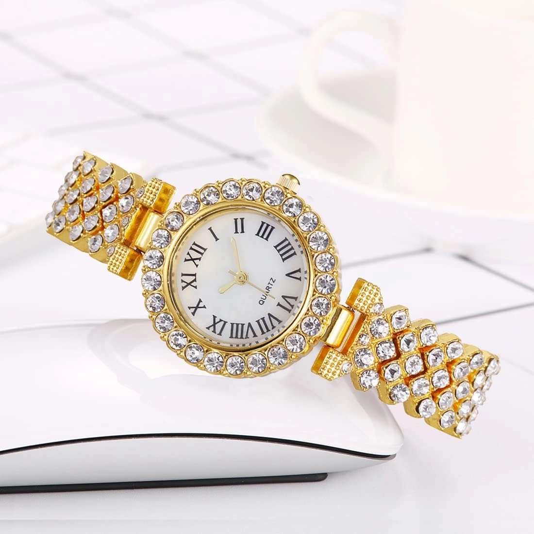 BESTKANG Women Diamond Watchs Luxury Fashion Ladies Bangle Bracelet Set Wrist Watch Female Dress Watch