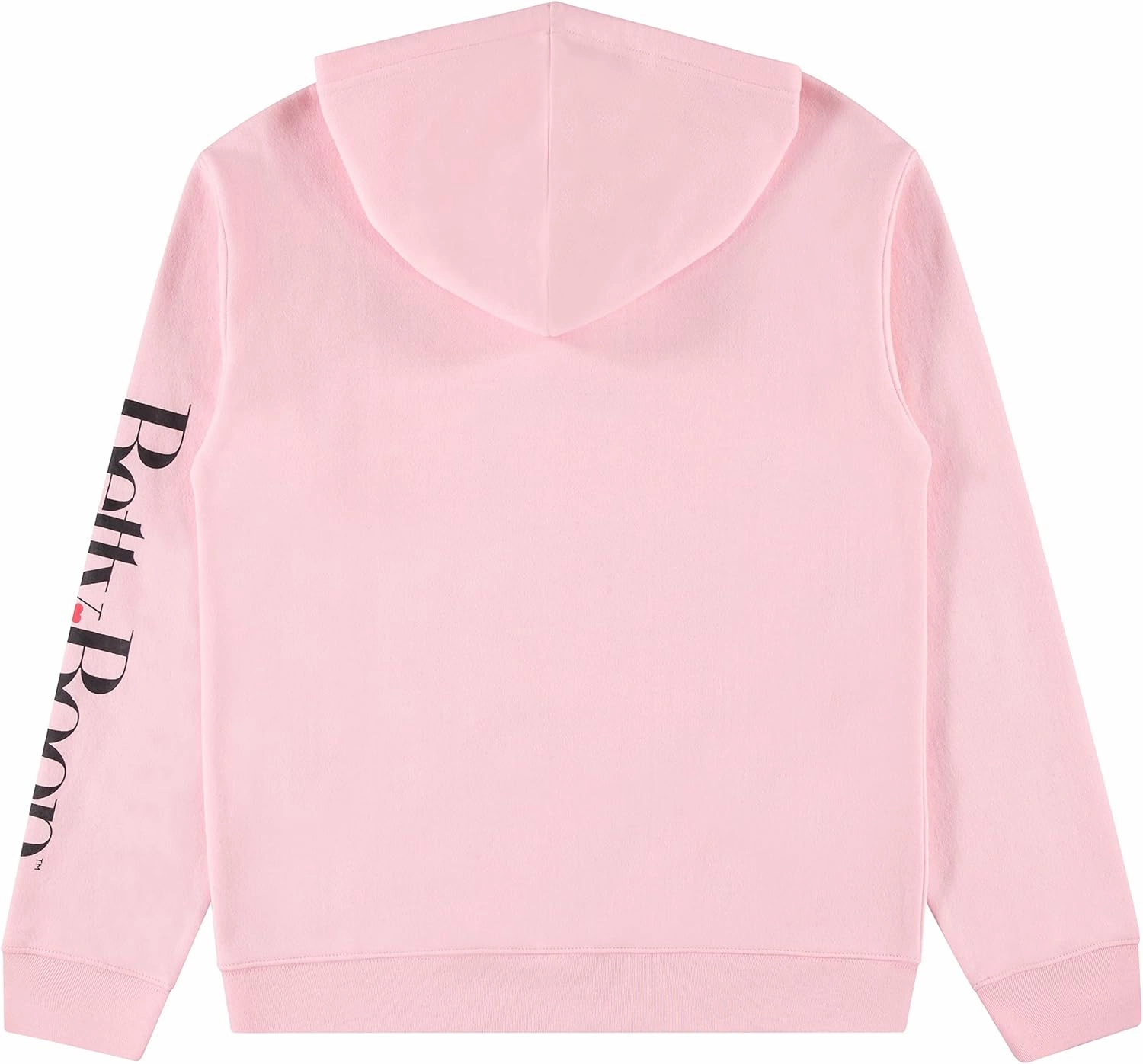 Betty Boop Ladies Fashion Sweatshirt - Paramount Embroidered Hoodie Sweatshirt