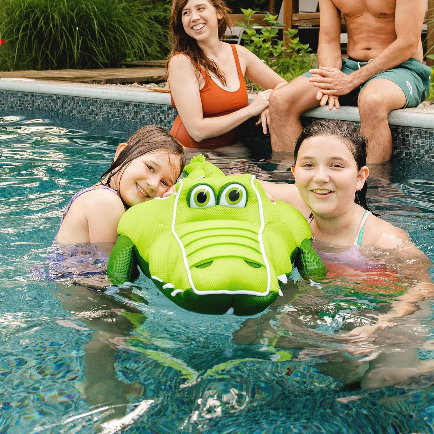 Big Joe Pool Petz Animal Pool Toy Float, Quick Draining Fabric