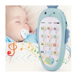 Bilingual Mobile Phone With Sound and Light (Assorted Color)