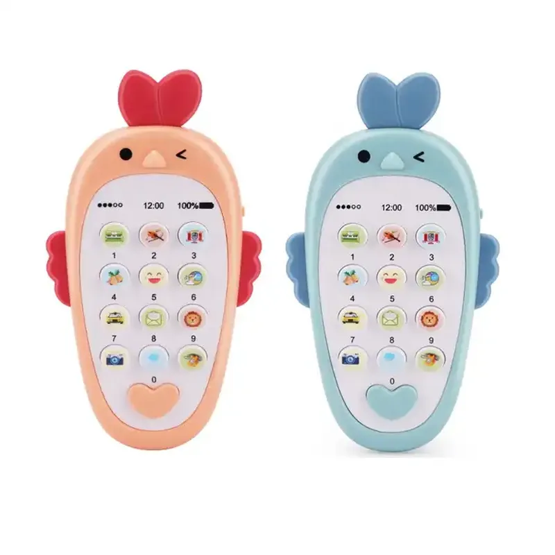 Bilingual Mobile Phone With Sound and Light (Assorted Color)