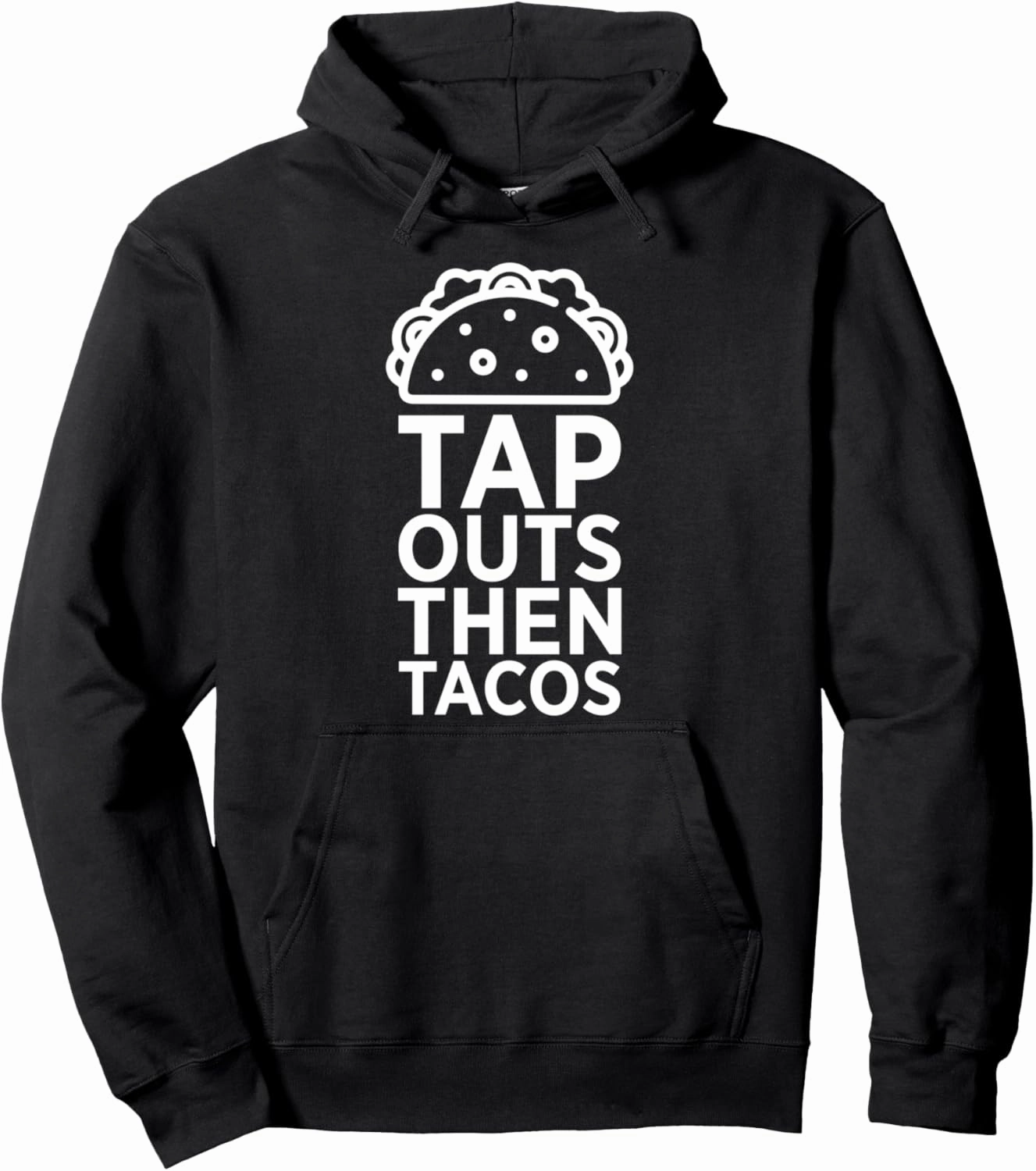 Black Pullover Hoodie
