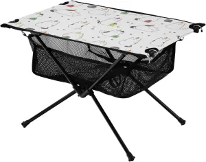 Bolaz Outdoor Folding Portable Picnic Camping Table-Funny Cats,Storage Mesh for Camping Gear Accessories, Hiking, Mountaineering, Outdoor Travel