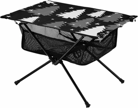 Bolaz Outdoor Folding Portable Picnic Camping Table-Black Tree,Storage Mesh for Camping Gear Accessories, Hiking, Mountaineering, Outdoor Travel