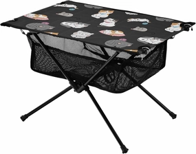 Bolaz Outdoor Folding Portable Picnic Camping Table-Cartoon Cat and Mouse,Storage Mesh for Camping Gear Accessories, Hiking, Mountaineering, Outdoor Travel