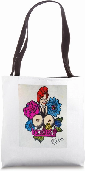 Boobies and Flowers Rusty Warren Tote Bag