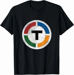 Boston Subway MBTA T-Shirt - Graphic Distressed T Shirt T-Shirt